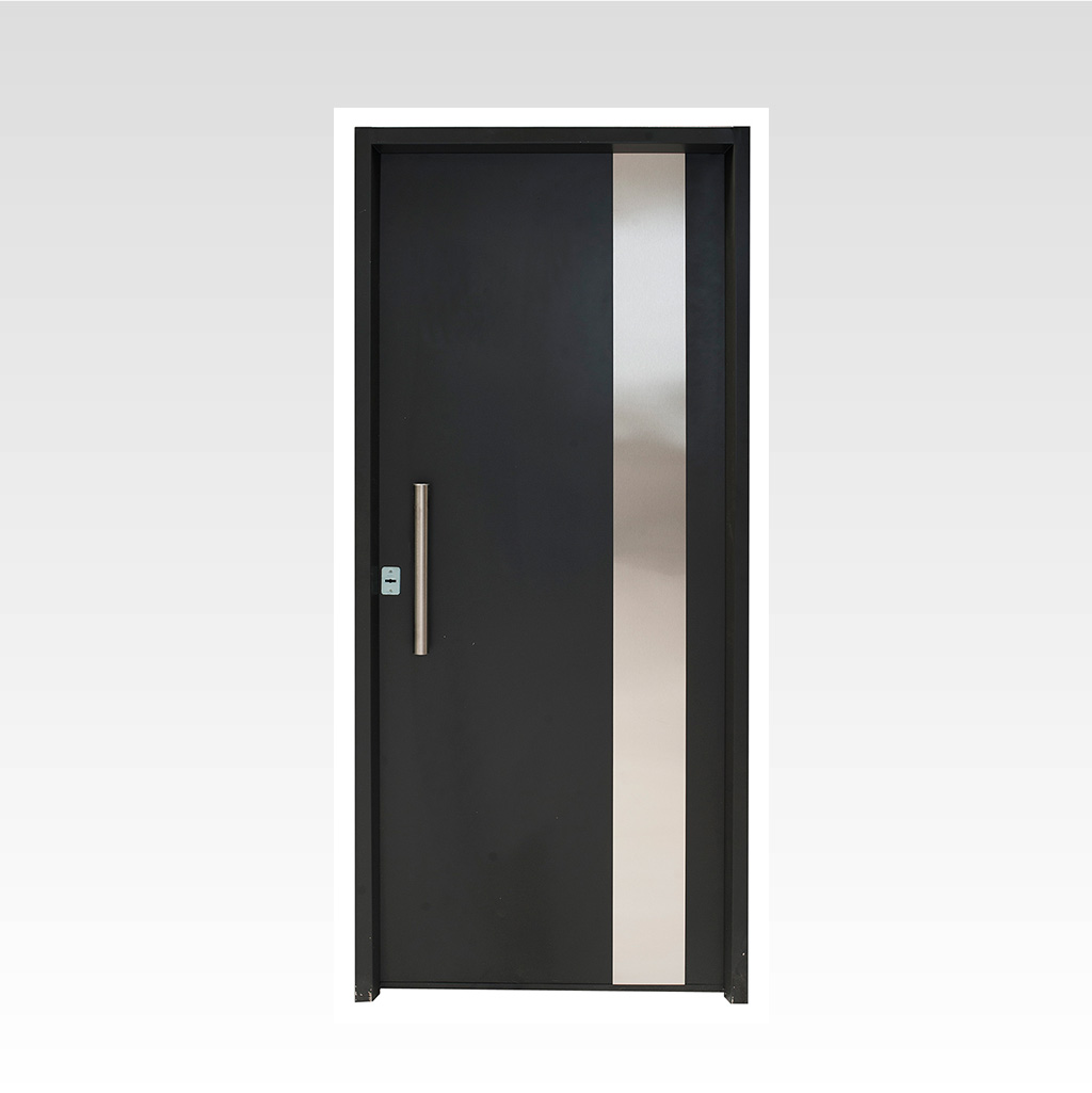 Modelo 205 Puerta con faja de acero.